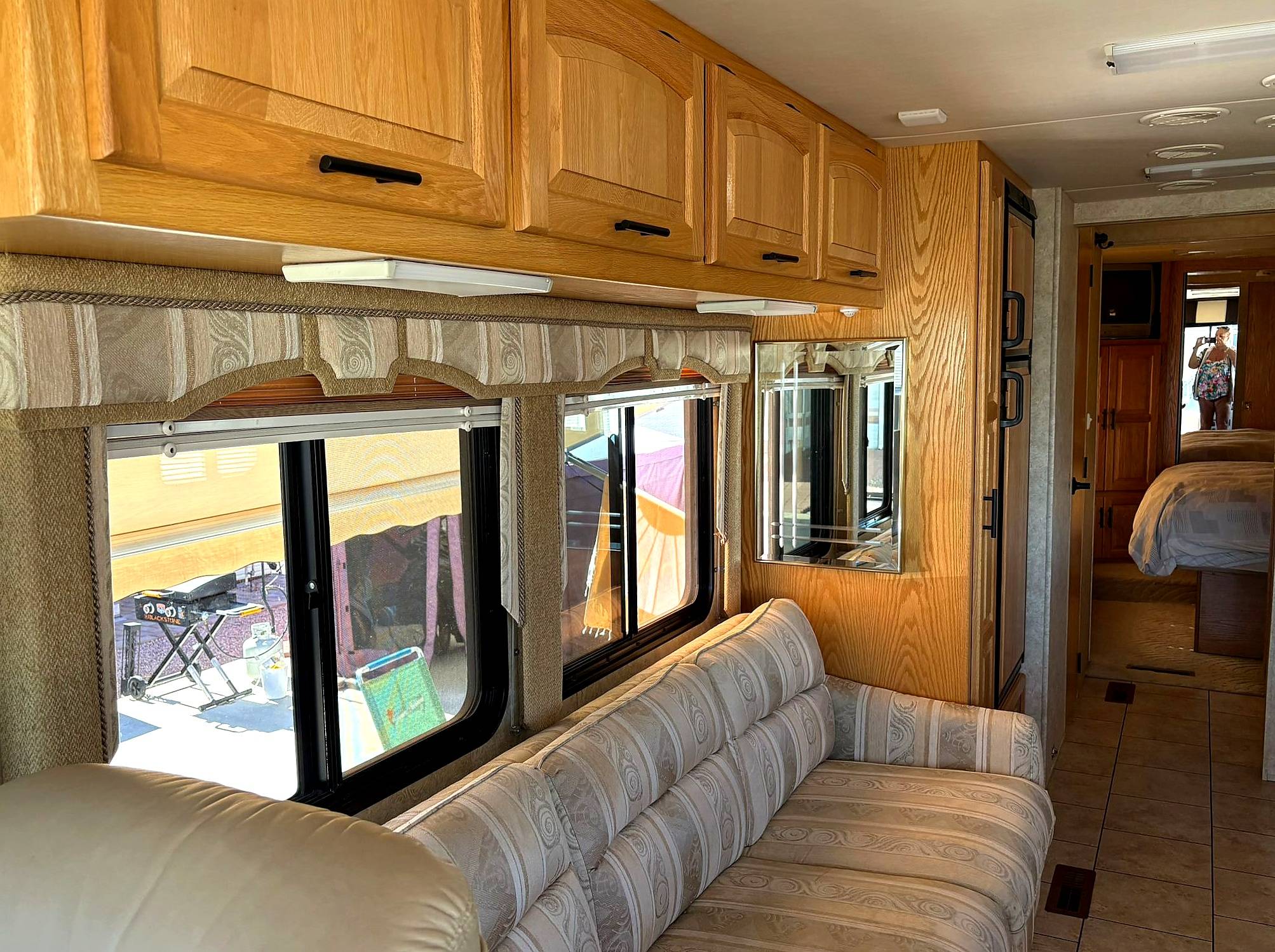 Living area seating view